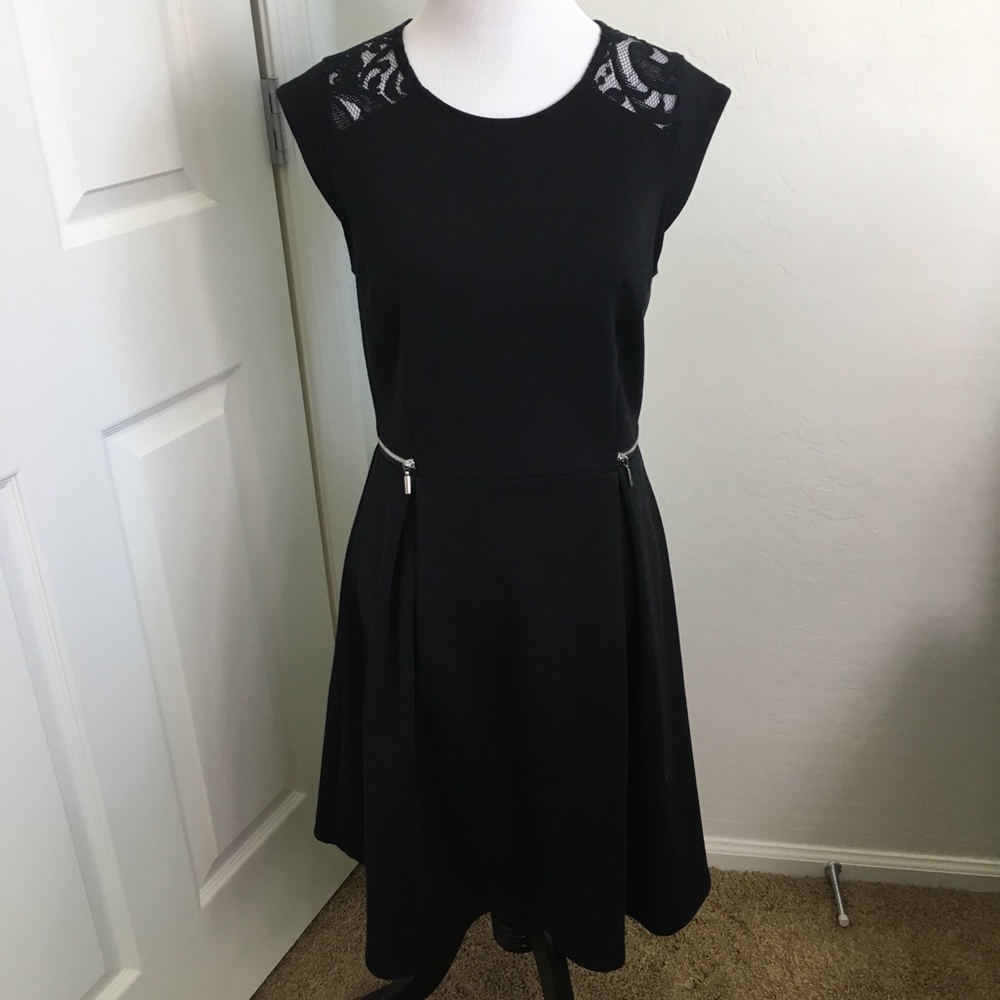 Mossimo Black Dress w/lace accent